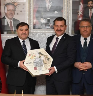 Türkiye Güreş Federasyonu Başkanı Sn. Musa AYDIN'a Ziyaret
